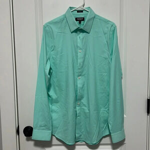 NWT Express Performance Extra Slim Torques Button Down Dress Shirt size Medium